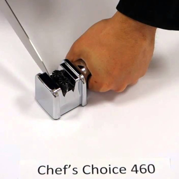 Механическая точилка для европейских кухонных и складных ножей Chef'sChoice 460. Официальный сайт ChefsChoice. Бесплатная доставка всех заказов!